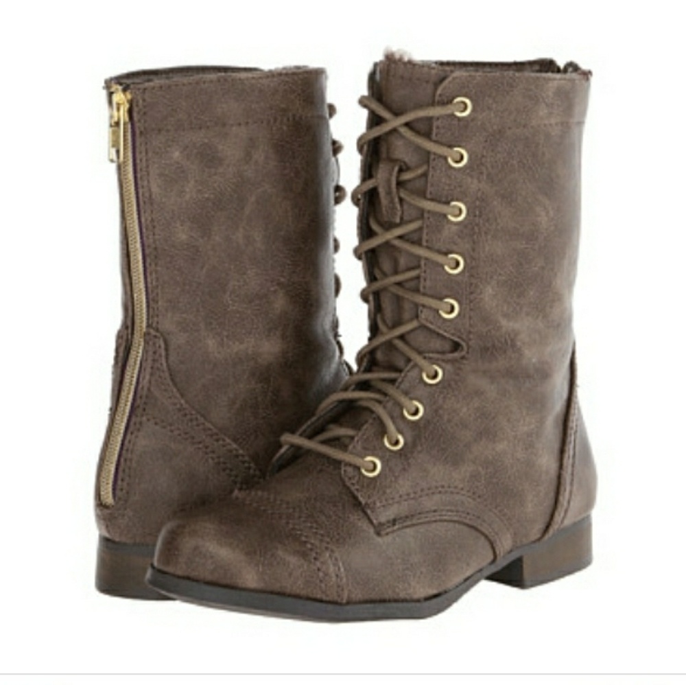 Steve Madden faux fur boots